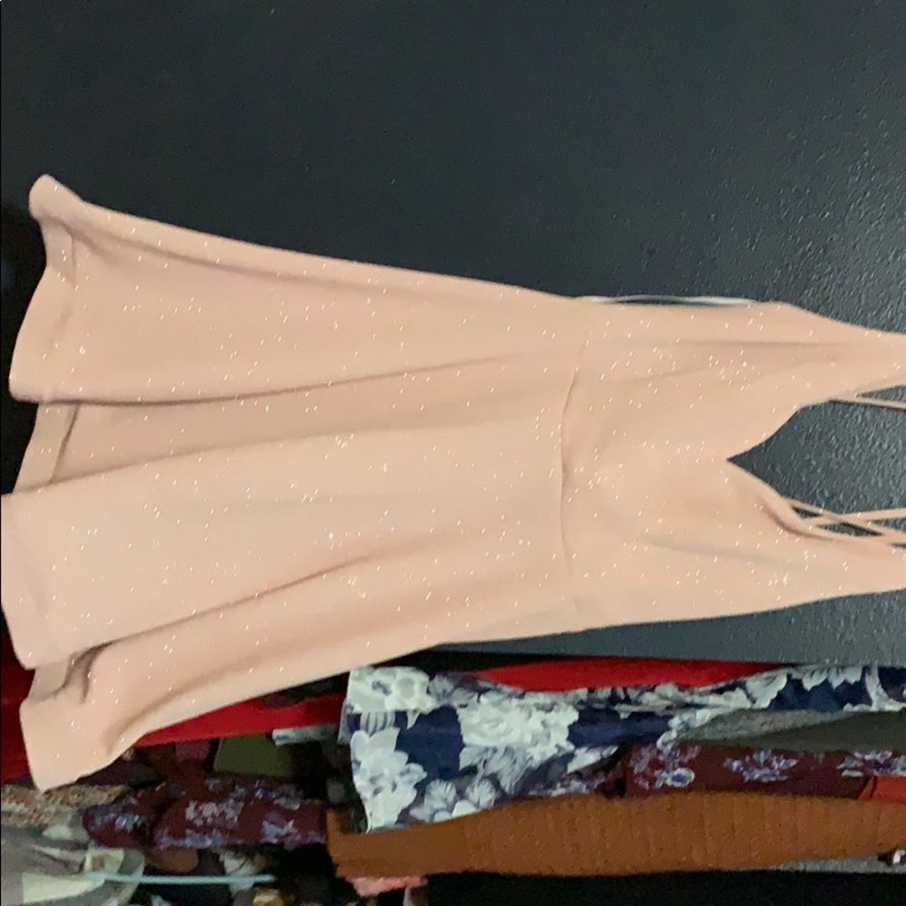 Sparkly pink Homecoming dress!